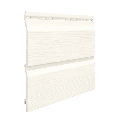 Facade cladding, Kerrafront, Classic, White, double panel