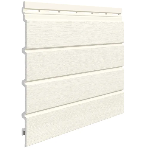 Okładzina elewacyjna Kerrafront, Modern Wood, White, deska poczwórna