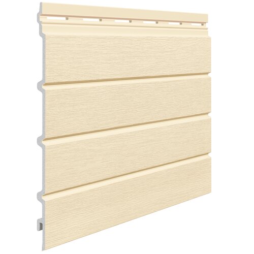 Facade cladding, Kerrafront, Modern Wood, Beige, fourfold panel
