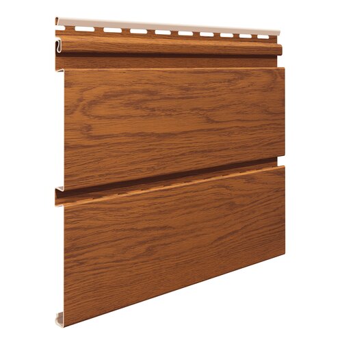 Soffit Infratop, Nature, Golden Oak, Panel with hidden ventilation