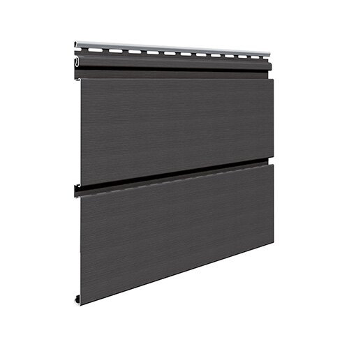 Soffit Infratop, Unicolor, Graphite, Panel with hidden ventilation