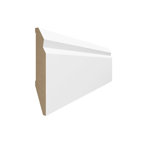 Vox Listwa Przypodłogowa Mdf Evera Biała 100 501
