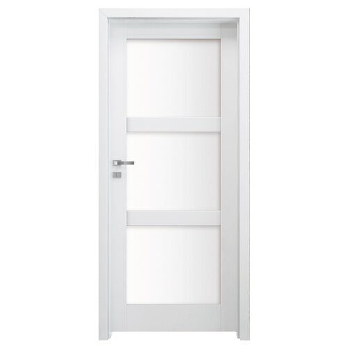 Skrzydło drzwiowe INVADO Bianco Sati 3