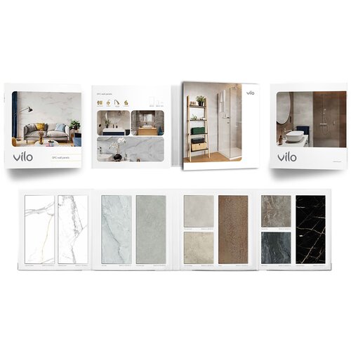 Sample pattern of SPC Vilo wall panels