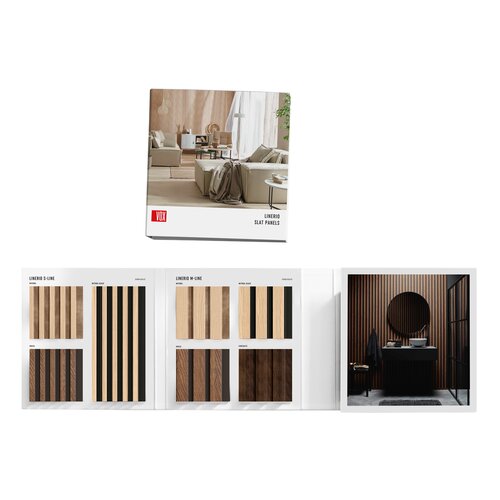 Linerio panel pattern sample - Wood