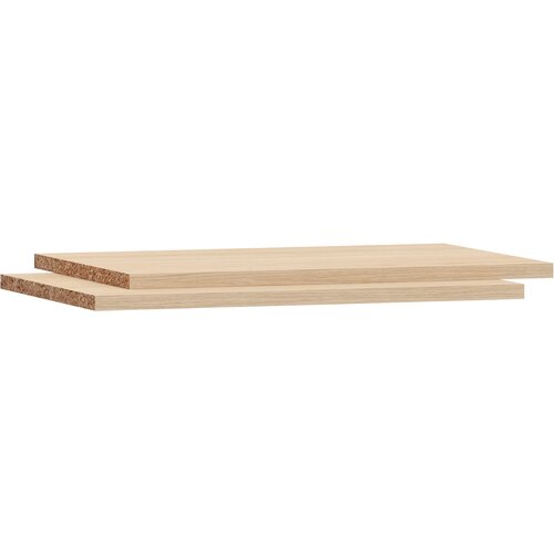 Additional 2 shelves for the wide shelf and the wide wall shelf Reli