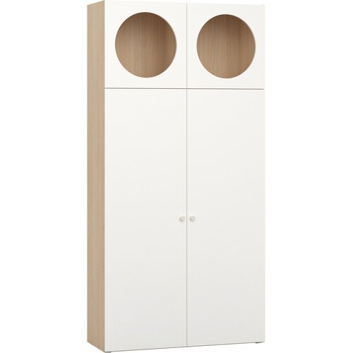 Wide bookcase with front arrangement 4 Reli