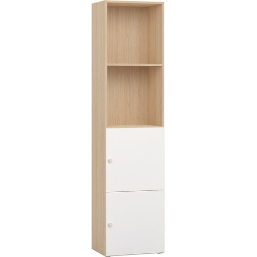 Narrow shelving unit with front arrangement 1 Reli