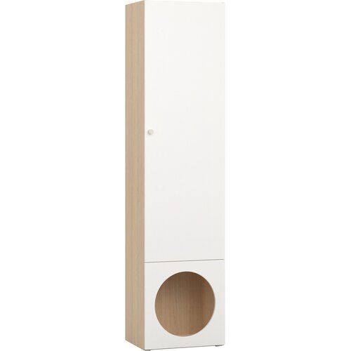Narrow shelving unit with front arrangement 3 Reli
