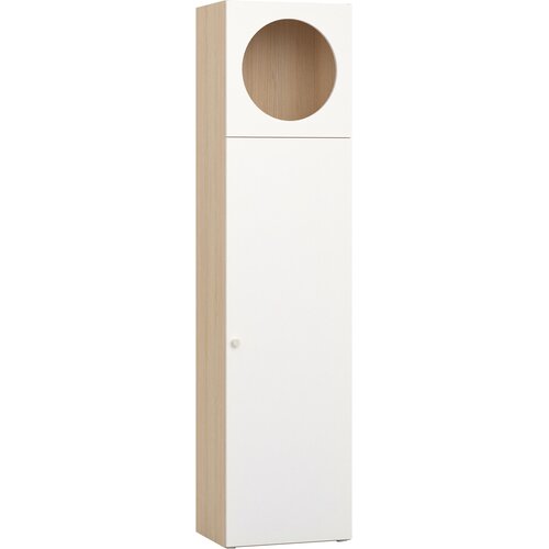 Narrow shelving unit with front arrangement 4 Reli