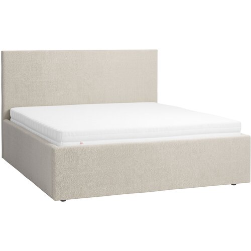 Upholstered bed with large container 180x200 Puric