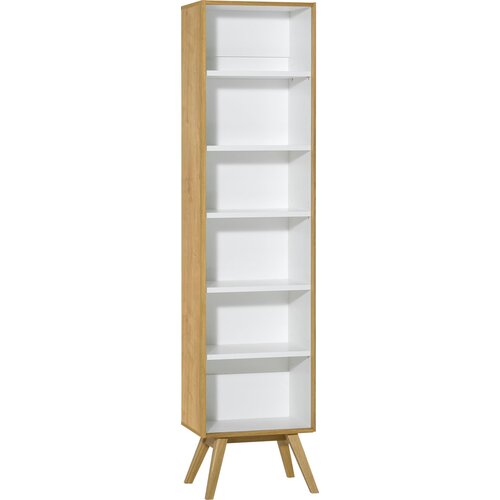 Open narrow bookcase Nature