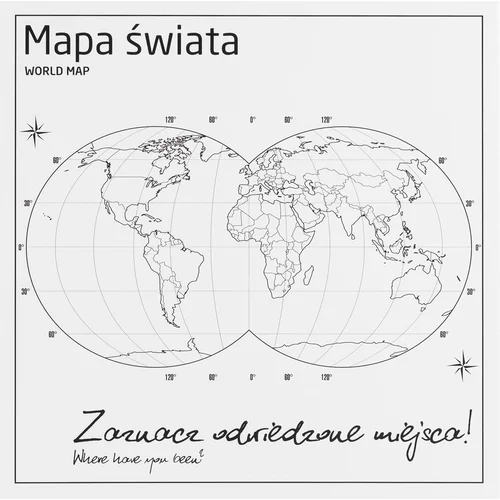 Nakładka metalowa na front World Map Young Users Next