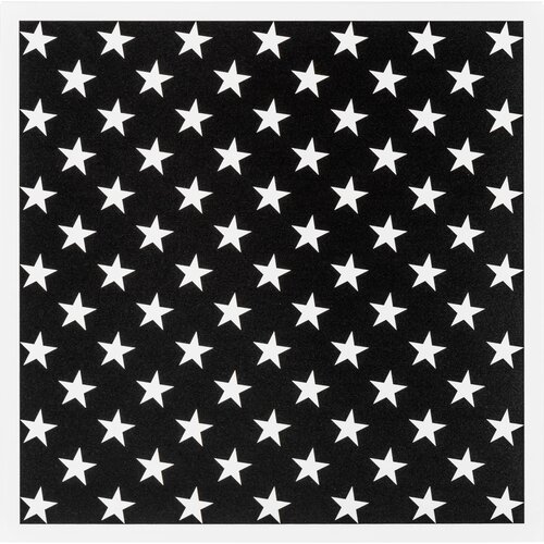 Metal front overlay White Stars Young Users