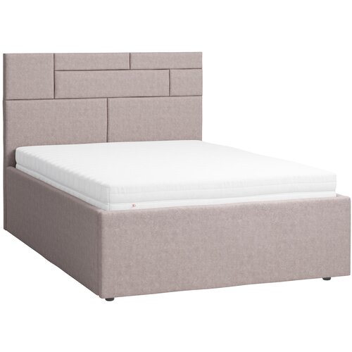 Lit rembourré avec grand coffre de rangement 140x200 Harmonic