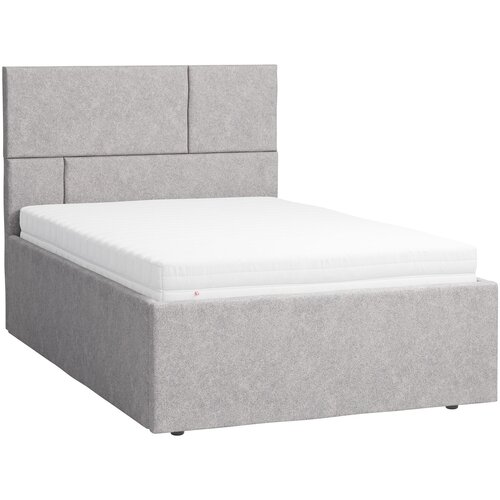 Upholstered bed with large container 120x200 Geometric
