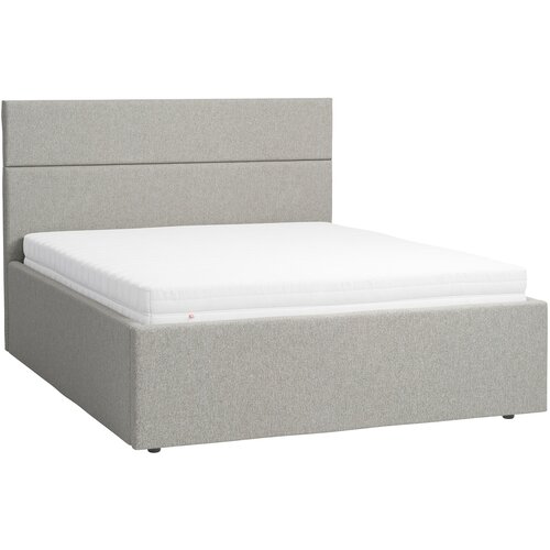 Upholstered bed with large container 160x200 Line