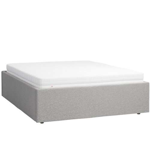 Lit rembourré avec grand coffre de rangement 160x200 Basic