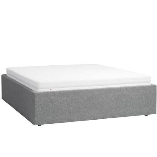 Lit rembourré avec grand coffre de rangement 180x200 Basic
