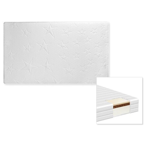 Materac DOMINIC 70x140 cm piankowo- kokosowo- lateksowy