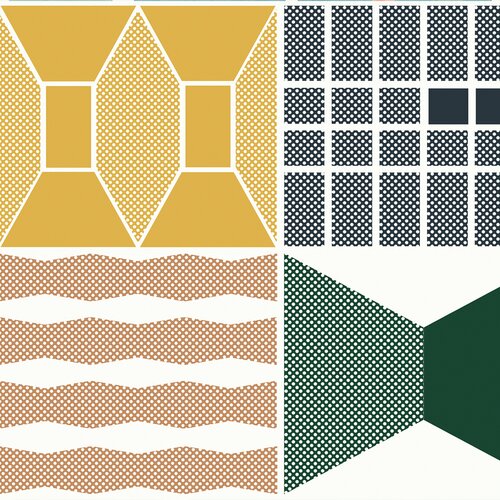 Kerradeco Tiled Patterns Multiform.