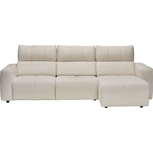 Small corner sofa with relaxation function Velora