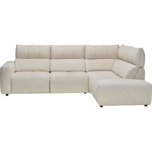 Large corner sofa with relaxation function Velora