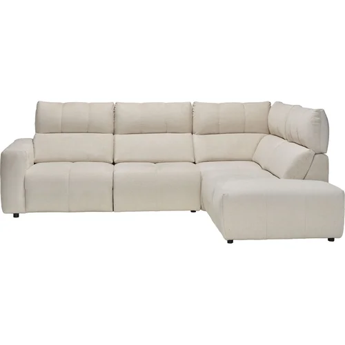 Large corner sofa with relaxation function Velora