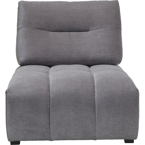 Mura chaise longue with adjustable backrest