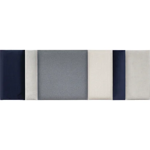 Large Regular upholstered panels set Soform navy blue-grey