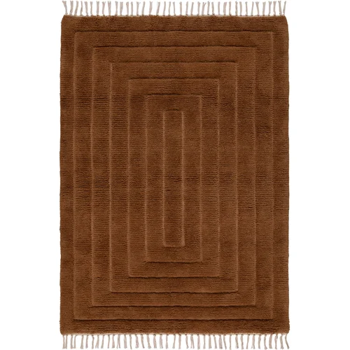 Nature Frame Brown rug