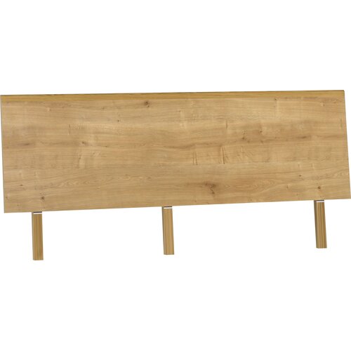 Flat headboard of a double bed Nature