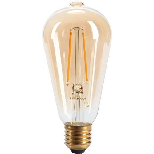Sylvania E27 Retro ST64 Gold 4.5W 420LM 2500K LED bulb