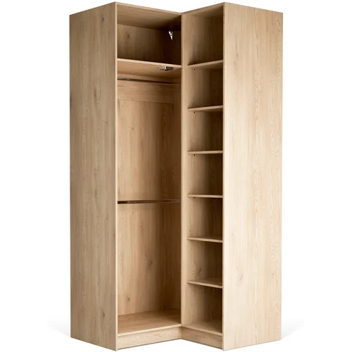 Open corner wardrobe 240 Stor