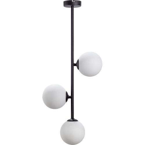 Lampa sufitowa Libra 3 klosz mleczny