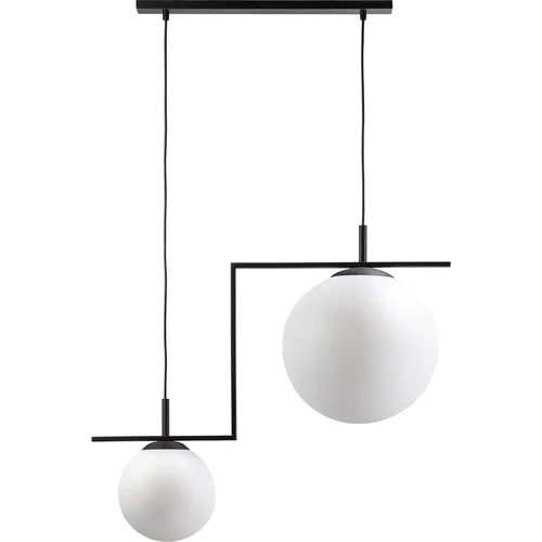 Lampa wisząca Zac 2 klosz mleczny