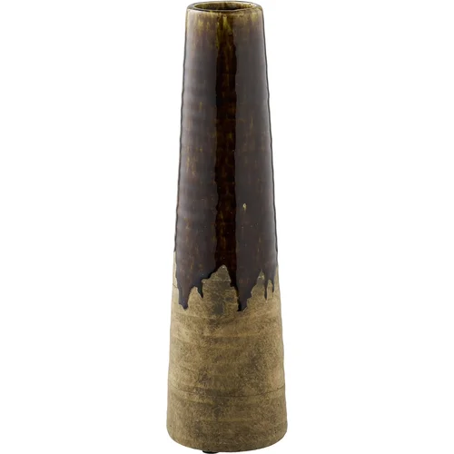 House Nordic brown ceramic vase