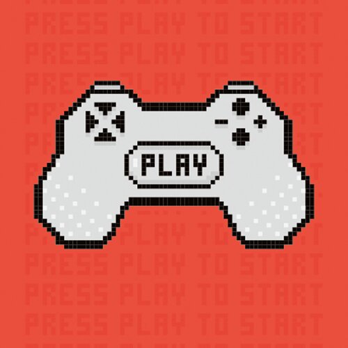 Metal front overlay Gaming Pad red Young Users Next