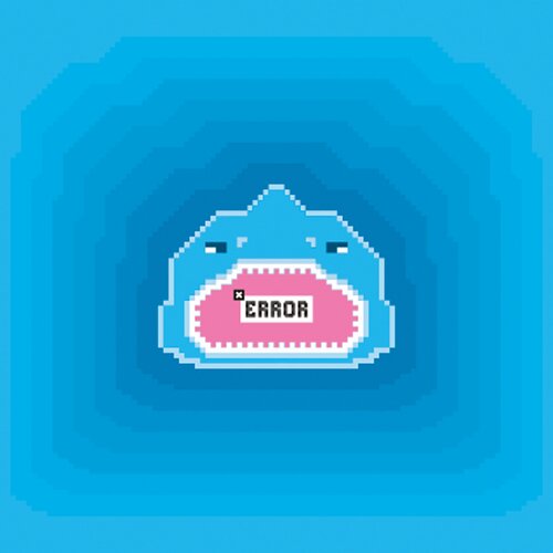 Metal front overlay Pixel Shark Young Users Next