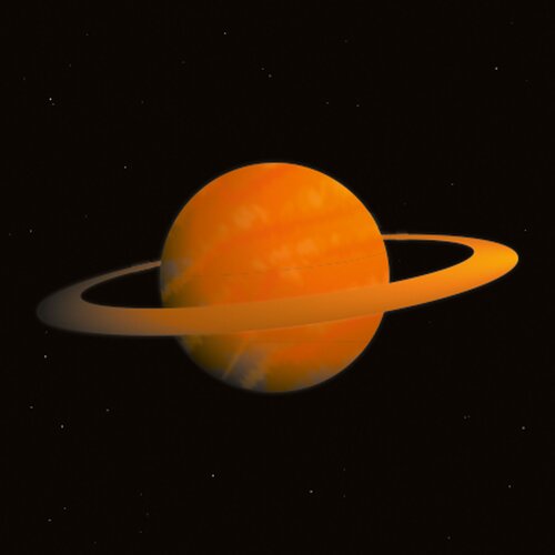 Metal front overlay Cosmos Saturn Young Users Next
