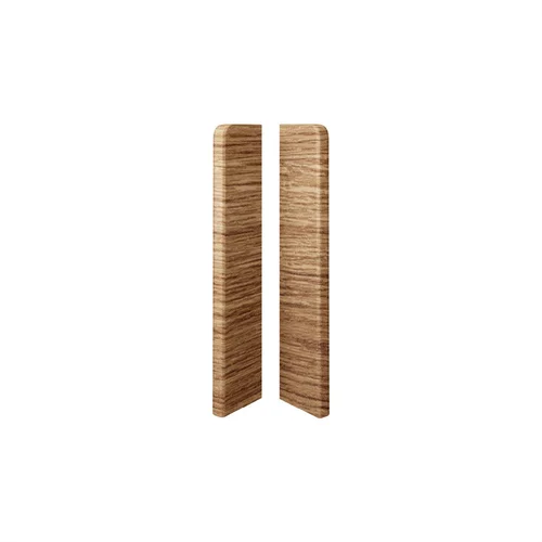 End caps for Espumo 3001 skirting boards, right/left Phoenix Oak