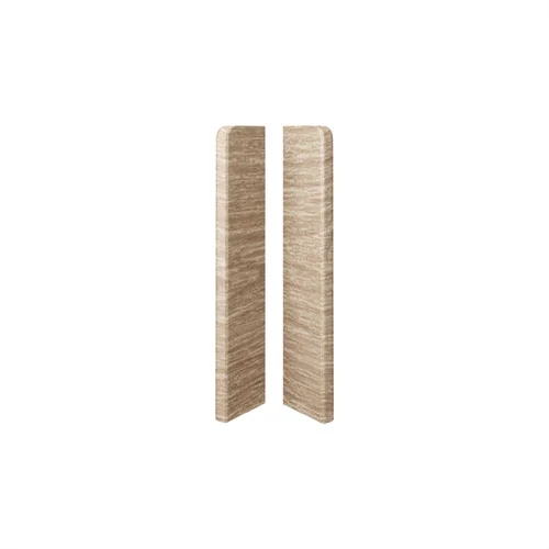 End caps for Espumo 3005 skirting boards, right/left Michigan Oak