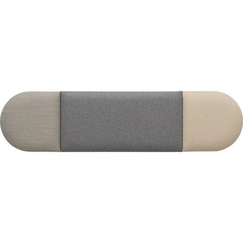 Ensemble de panneaux rembourrés petit Soform gris-beige