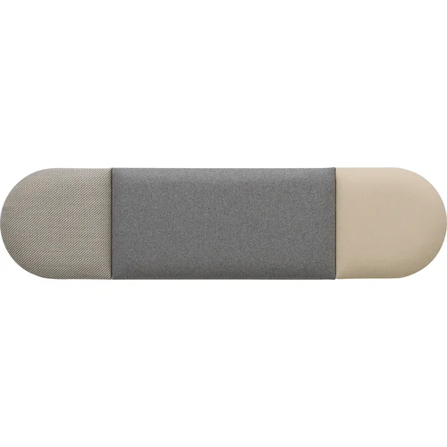 Set of upholstered panels small Soform grey-beige