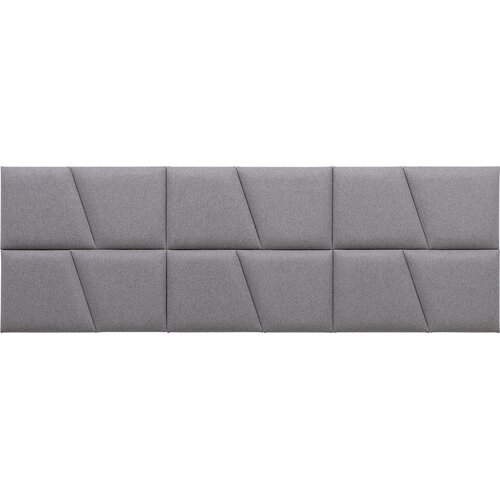 Ensemble de panneaux rembourrés Geo grand Soform laine grise