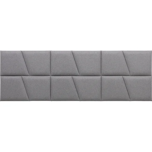 Set of upholstered panels Geo large Soform grey wool
