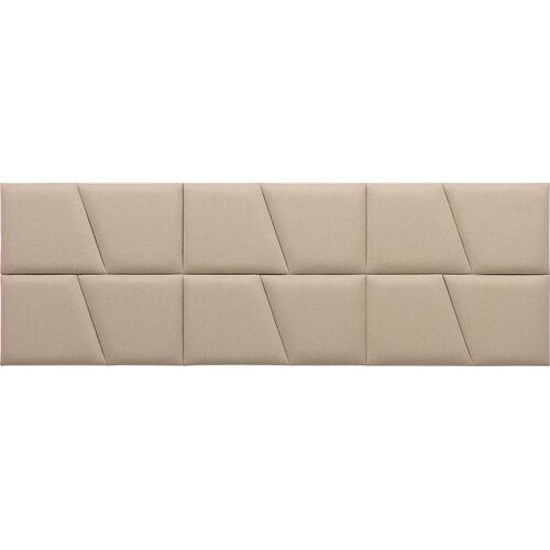 Ensemble de panneaux rembourrés Geo large Soform sand matt