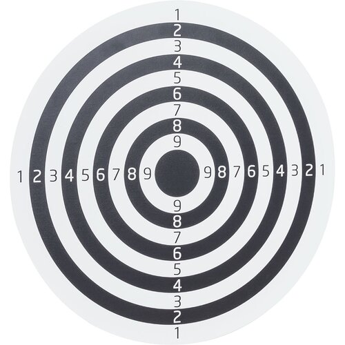 Round noticeboard Dart Stige
