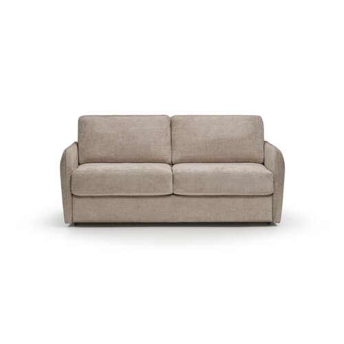 3-seater sofa with sleeping function with armrest with decorative stitching Nommi