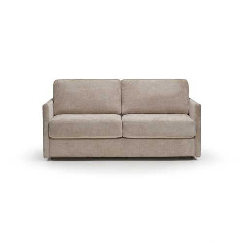 Nommi 3-seater sofa with sleeping function with narrow rounded armrest